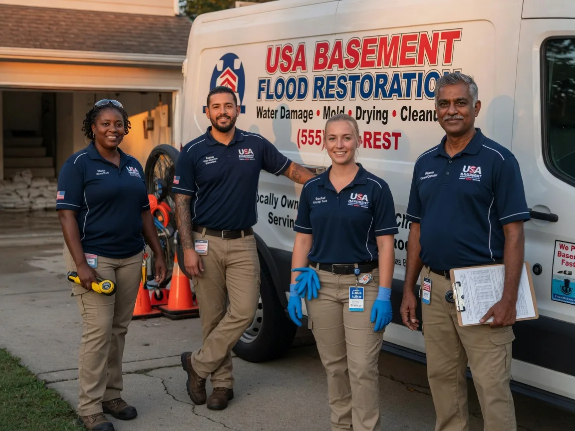 Basement Flood Cleanup company in Waring, TX