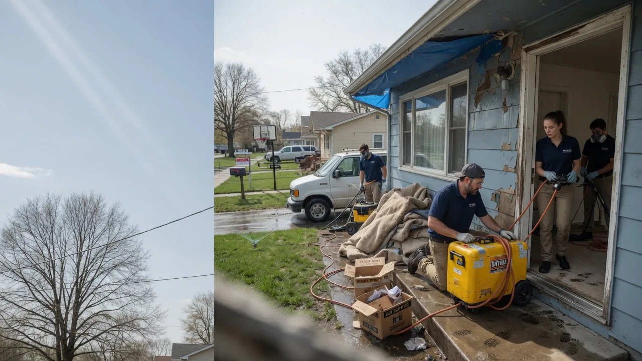 Basement Flood Cleanup in Waring, TX near me